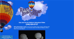 Desktop Screenshot of michiganballoonrides.com